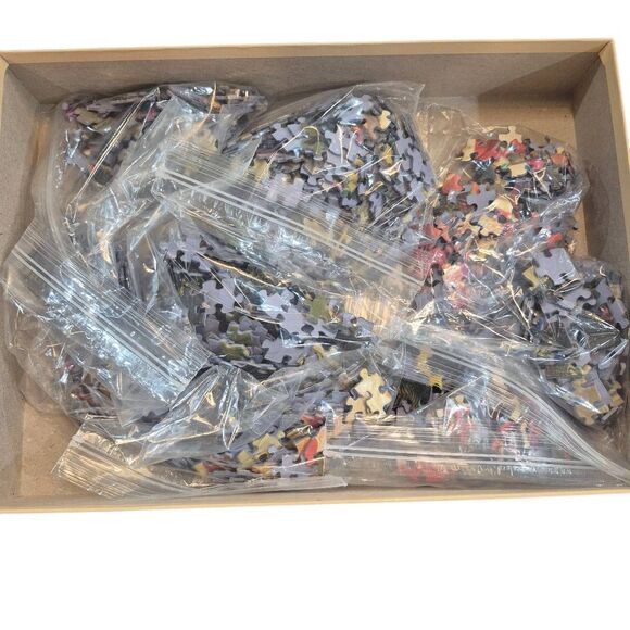 Cobble Hill Santa's Favorite Quilt 1000 pc Jigsaw Puzzle USED - Picture 4 of 8